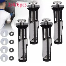 2/4/6PCS Heavy Duty Toilet Seat Fastener Bolt kit Universal Toilet Seat Bolt Kit