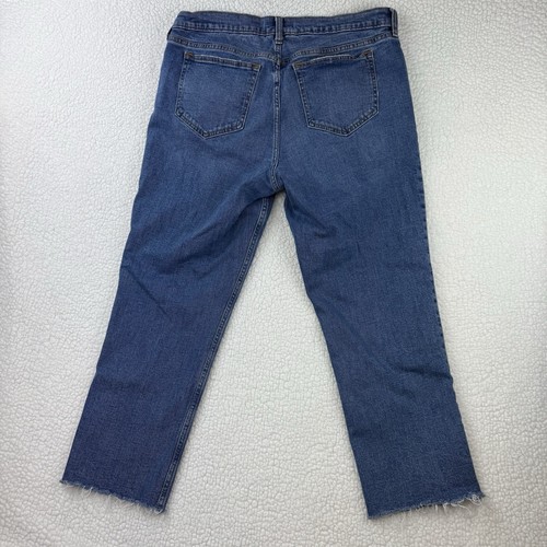 Abercrombie & Fitch Women’s Maternity Jeans The 90S Straight Size 31/12 Frayed - Picture 8 of 13