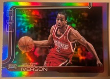2025-26 Topps - Allen Iverson #253 Rainbow Foilboard 76ers