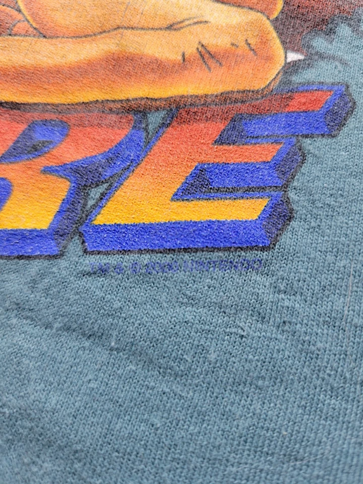 Camiseta Nintendo Pokemon Fire 2000 Vintage Talla Juvenil Mediana Foto 3 de 4