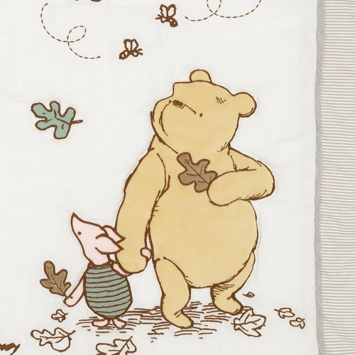 Lambs & Ivy Disney Baby Storytime Pooh 3-Piece Nursery Crib Bedding Set - Picture 7 of 9
