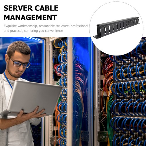 Metalldrack Kabelmanagementeinheit Rack-Kabelorganisation Mit 12 Steckplätzen - 第 2/12 張圖片