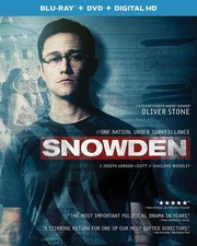 Snowden Blu-ray Joseph Gordon-Levitt NEW