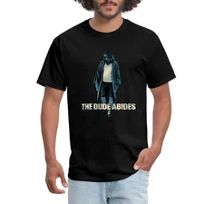 The Big Lebowski Dude -The Dude Abides Men's T-Shirt