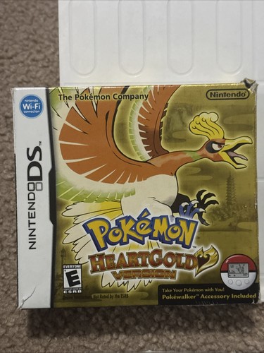 Pokemon HeartGold Version Pokewalker Big Box Nintendo DS 2010 Authentic Tested - Picture 6 of 24