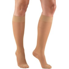 Truform Sheer Compression Stockings, 15-20 mmHg, Women's Knee High Length, 20...