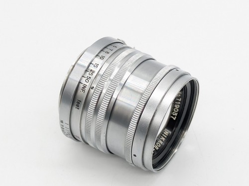 Video*[MINT] Nippon kogaku Nikkor H.C HC 5cm 50mm F/2 L39 for Leica LTM JAPAN #1 - Afbeelding 4 van 21