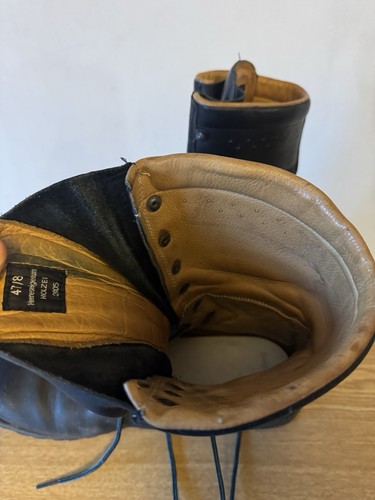 Heereseigentum Holzer 2005 Made By KSBW Black Leather Military Boots 47/8 (UK12) - Bild 15 von 18