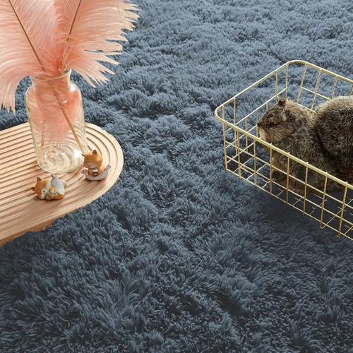 Area Rugs for Living Room Modern Bed Room Rug Soft Fluffy Shaggy Carpet Rugs Mat - Picture 62 of 75