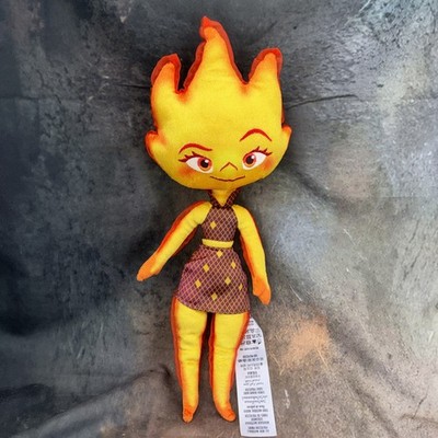 Disney Pixar Elemental Ember Parks Lumen 14  Plush Soft Doll You Flame  