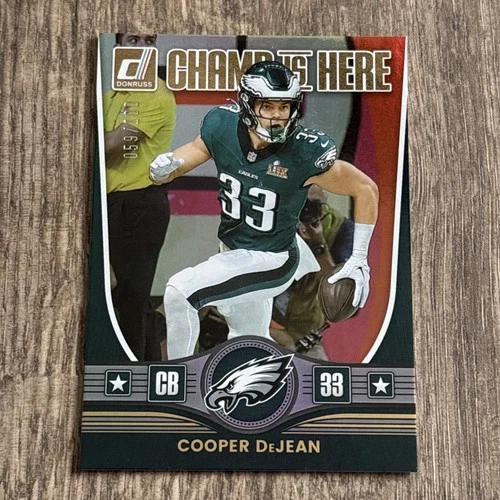2025 Panini Cooper DeJean Base (Raw)
