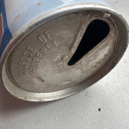 Schmidt Bierdose, Steel Pop Tab Top, 12 oz, Schneemobil Bild - Bild 3 von 5
