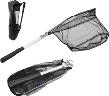 Fishing Net Handle Storage Bag Portable Telescopic Fishing Net Kids Men Women