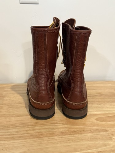 Vintage Russell Moccasin Birdshooter Tall Boots Men's Size 8.5 D New No Box - Picture 4 of 8
