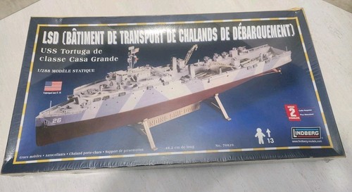 LSD Casa Grande Class USS Tortuga, modello non assemblato. borsa ancora sigillata. Vedi foto - Foto 2 di 6