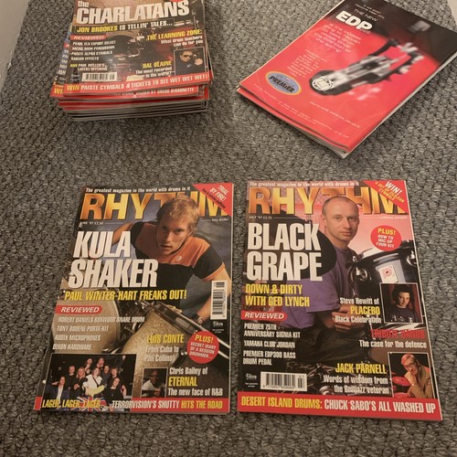 24 Rhythm Drumming Magazine Jan 1997 - Dec 1998 John Bonham Peter Criss COMPLETE - Bild 4 von 14