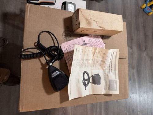 NOS ASTATIC 575-m6 Rare Cb Ham Hand Power Mic Vintage Radio - Zdjęcie 7 z 8