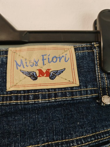 Miss Fiori Y2K Damenjeansrock blau Größe 12-32" Taillentaschen - Bild 4 von 6