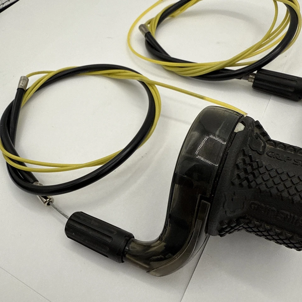 Palanca de cambios vintage SRAM Grip Shift SRT 800X X-RAY 8s Twist triple 3x8 velocidades MTB Foto 3 de 4