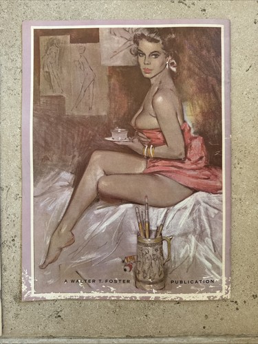 Vintage How to Draw The Nude Fritz Willis Walter T Foster & Drawing The Figure - Picture 9 of 17