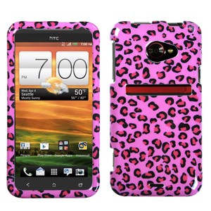 For-HTC-EVO-4G-LTE-HARD-Protector-Case-Snap-On-Phone-Cover-Pink-Cheetah