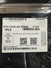 CCH Pigtail Splice Cassette 24 F, LC UPC duplex, Single mode CCH-CS24-A9-P00RE 