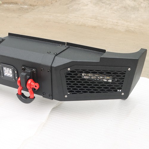 For 2019-2023 Dodge RAM 2500/3500 Steel Front/Rear Bumper w/Winch Plate & Lights - Picture 11 of 15