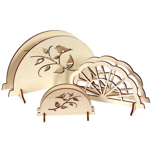 Bütic Sperrholz Serviettenhalter Serviettenständer - Bild 21 von 85