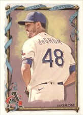 2023 Topps Allen & Ginter Jacob deGrom Texas Rangers #380