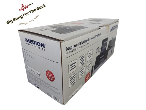 Medion Life P65044 MD 83778 tragbares Bluetooth Sound System f. iPhone iPad iPod - Bild 3 von 4