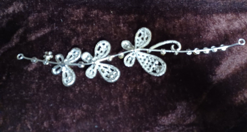 13 Pc W/3 Styles Wholesale Lots Bridal Crystal Flower Girls Princess Headdress - Picture 5 of 7