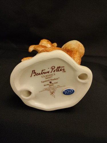 Border Fine Arts Beatrix Potter Classics Squirrel Nutkin Figurine Perfect 4.5" - Picture 15 of 15