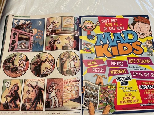 Mad Magazine August 2006 Issue Superman Returns Alfred Neuman - Picture 5 of 7
