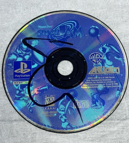Nice📀! Space Jam Complete CIB PlayStation 1 PS1 Cleaned & Tested Micheal Jordan - Picture 2 of 8