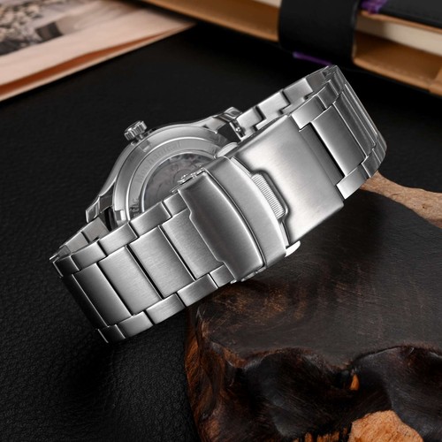 Correa de reloj de metal de alta resistencia WOCCI, ancho de tuerca de reloj compatible 18 19 20 19 22 24 mm - Imagen 19 de 31