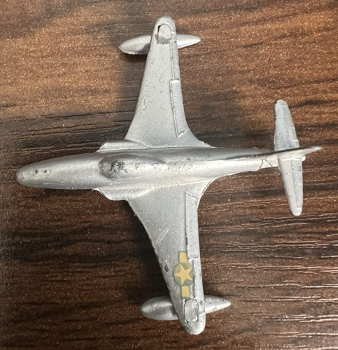 Vintage Dinky Toys No. 733 Shooting Star Fighter Jet Plane - Meccano England - Picture 6 of 6