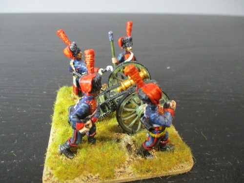 Pistolas de campo de artillería francesas napoleónicas miniaturas de primera fila x3 bien pintadas - Imagen 14 de 17