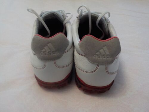 MENS ADIDAS FOAMFIT GOLF SHOES Size 13 White Leather - Picture 2 of 7