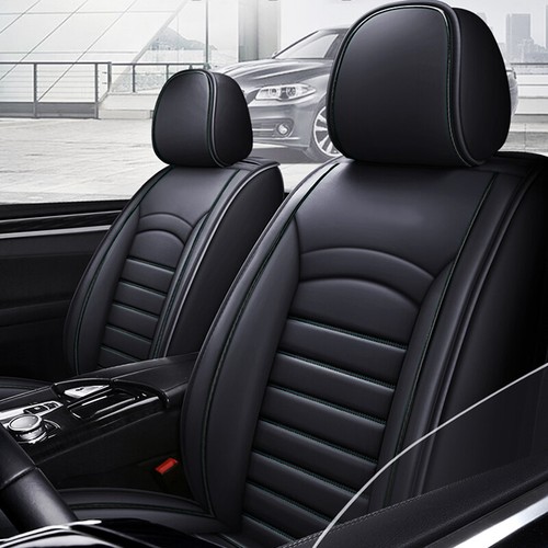 2x Black Front Seat Full Cover Cushion Fit For Chevy Silverado GMC Sierra Gw - Bild 5 von 6