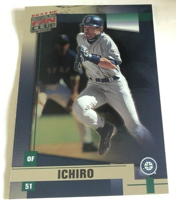 2002 Donruss Best Of Fan Club Ichiro Suzuki #147 Seattle Mariners