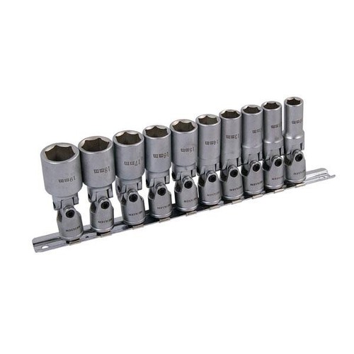 Neilsen Universal Joint Socket Set 3/8dr 10Piece DEEP 1019MM On Rail CT2108 eBay