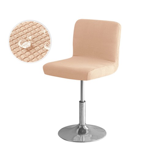 Fundas para taburetes Cubierta para silla de hogar Respaldo corto Fundas para sillas de bar Fundas para sillas elásticas - Imagen 31 de 55