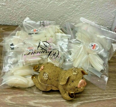 Lamour NATURAL Nail Tips  50 ct/bag - Pick anny size you want
