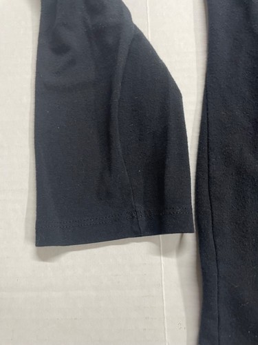 Amber Sun Black Top XL 100% Nylon Long Sleeve - Picture 13 of 17