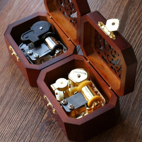 Music Box Movement Hand Musical Supplies Wind Mechanism Replacement - Picture 5 of 12