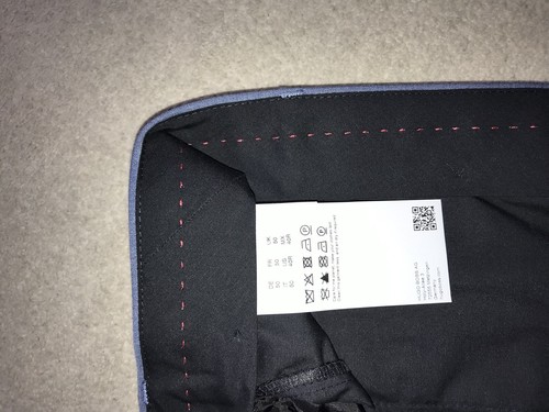 HUGO BOSS - TUTA extra slim fit 3 pezzi tinta unita LANA BLU - 40 Reg - W34 L32 - NUOVA CON ETICHETTE - Foto 16 di 18