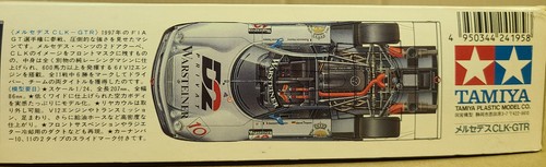 Tamiya Mercedes CLK GTR 1/24 Plastic Model Kit 24195 Display Model - Picture 14 of 23