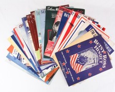 Lot of 32 Songs About WW2, Patriotic, Sheet Music, All VG or Better