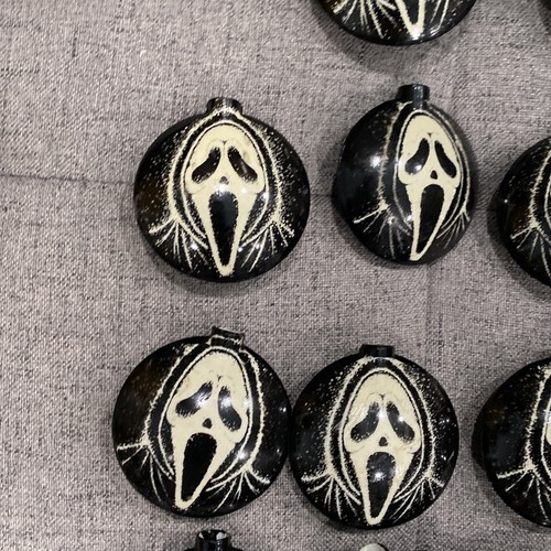 Vintage 1997 Scream Movie Ghost Face Halloween 18 String Light Covers - Bild 7 von 14