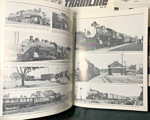 (27) HUGE Lot of 1980s-1999 S.P. Trainline Issues MIXED: ranging from #1-60 - Picture 18 of 24